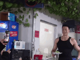 GIF：神同步，缘分一下就来了