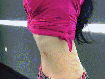 原来肚子没肉也能跳肚皮舞？